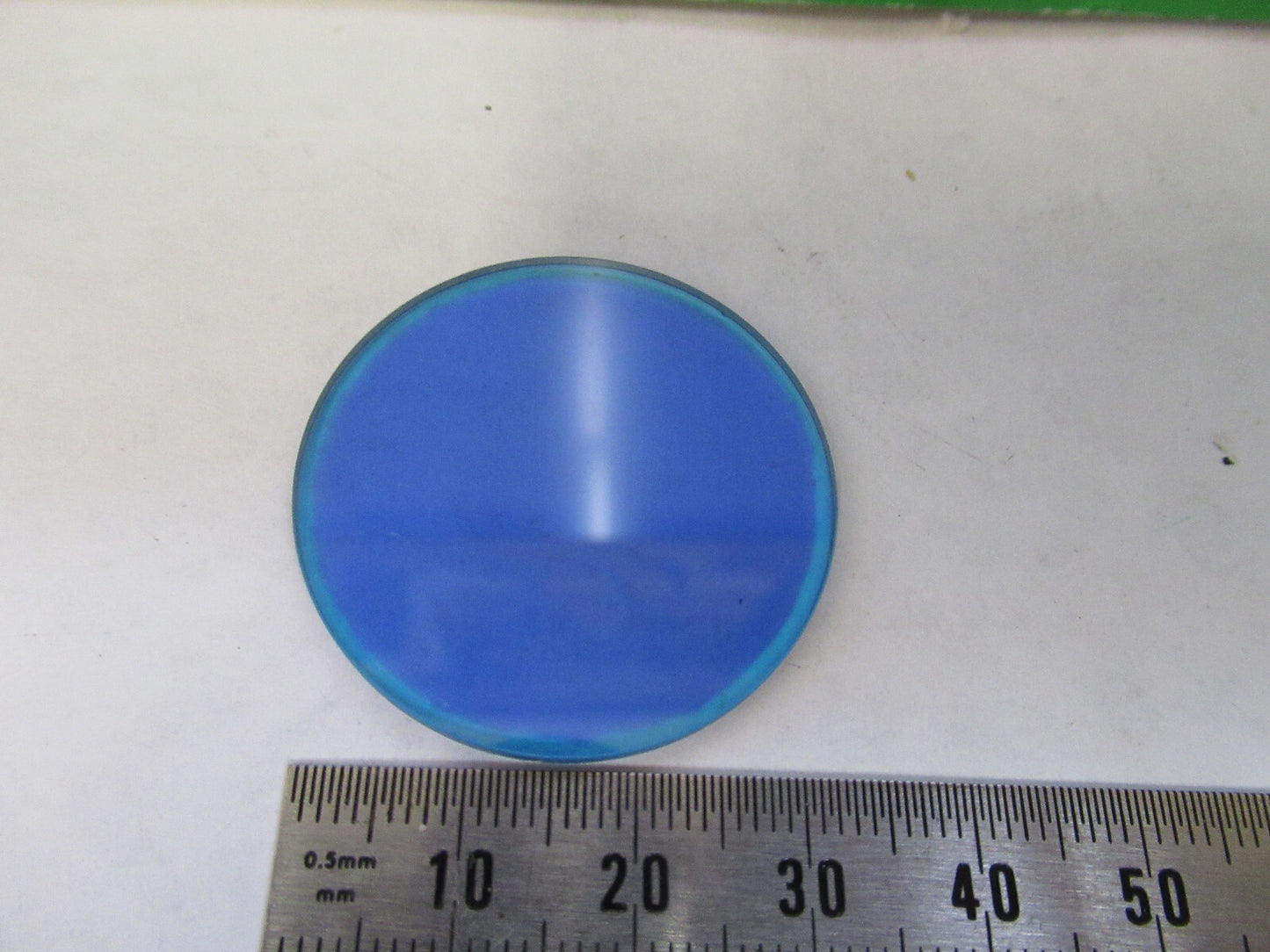 LEITZ WETZLAR GERMANY B12 BLUE GLASS FILTER MICROSCOPE PART AS PICTURED X2-A-32