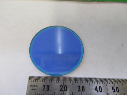 LEITZ WETZLAR GERMANY B12 BLUE GLASS FILTER MICROSCOPE PART AS PICTURED X2-A-32