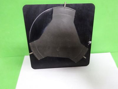 MICROSCOPE PART POLYVAR REICHERT LEICA ROTABLE STAGE TABLE AS IS BIN#60-E-03