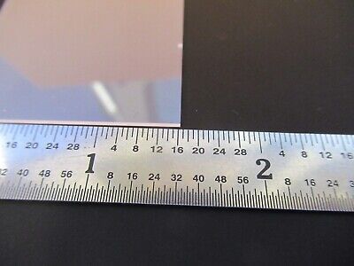 QUARTZ PLATE SINGLE CRYSTAL PIEZOELECTRIC Y-CUT PIEZO PART AS PICTURED &3K-A-74