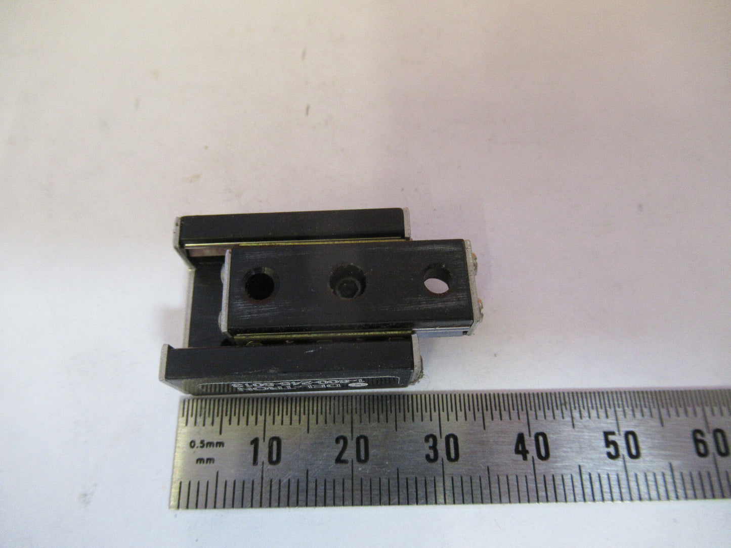 DEL-TRON MINI LINEAR POSITIONING SLIDE BEARING PART AS PICTURED #1E-FT-55