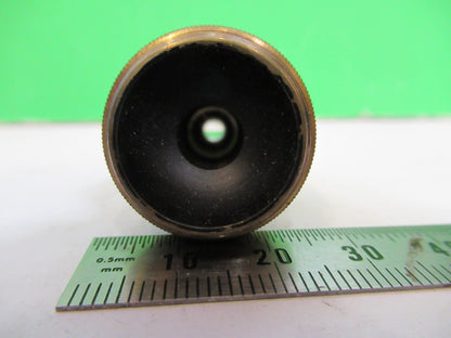 OBJECTIVE ANTIQUE BAUSCH LOMB 97X OPTICS MICROSCOPE PART AS PICTURED X2-A-96