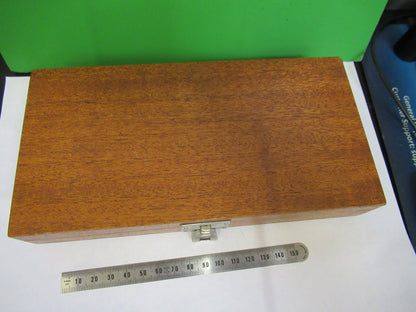 Empty Brüel & Kjær Denmark Mahogany Wood Box Instrument