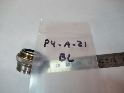 BAUSCH LOMB OBJECTIVE 48mm MICROSCOPE PART LENS OPTICS AS PICTURED  #P4-A-21