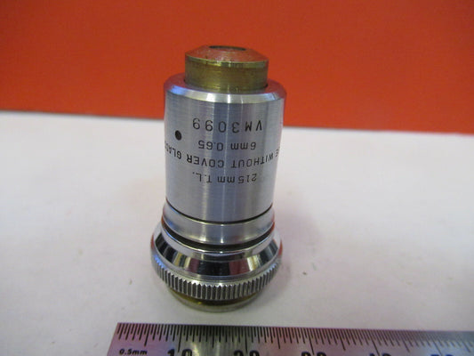 Bausch & Lomb 6mm Objective Lens Microscope Part