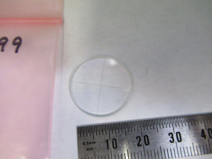 RETICLE OPTICS CROSSHAIR BAUSCH LOMB  MICROSCOPE PART AS PICTURED U8-A-99