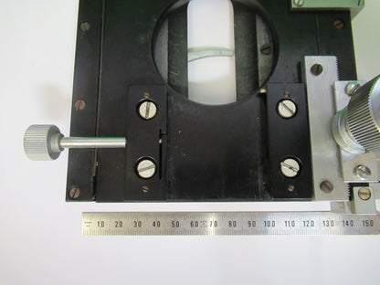 Kassel Cbs Germany Xy Stage Clip Microscope Part