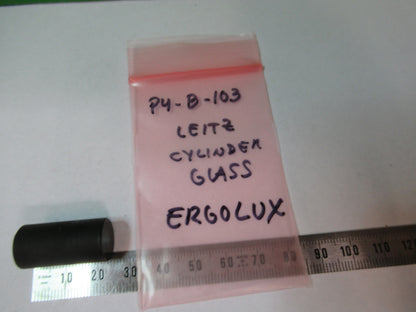 LEITZ WETZLAR GERMANY ERGOLUX CYLINDER LENS MICROSCOPE PART AS PIC &P4-B-103