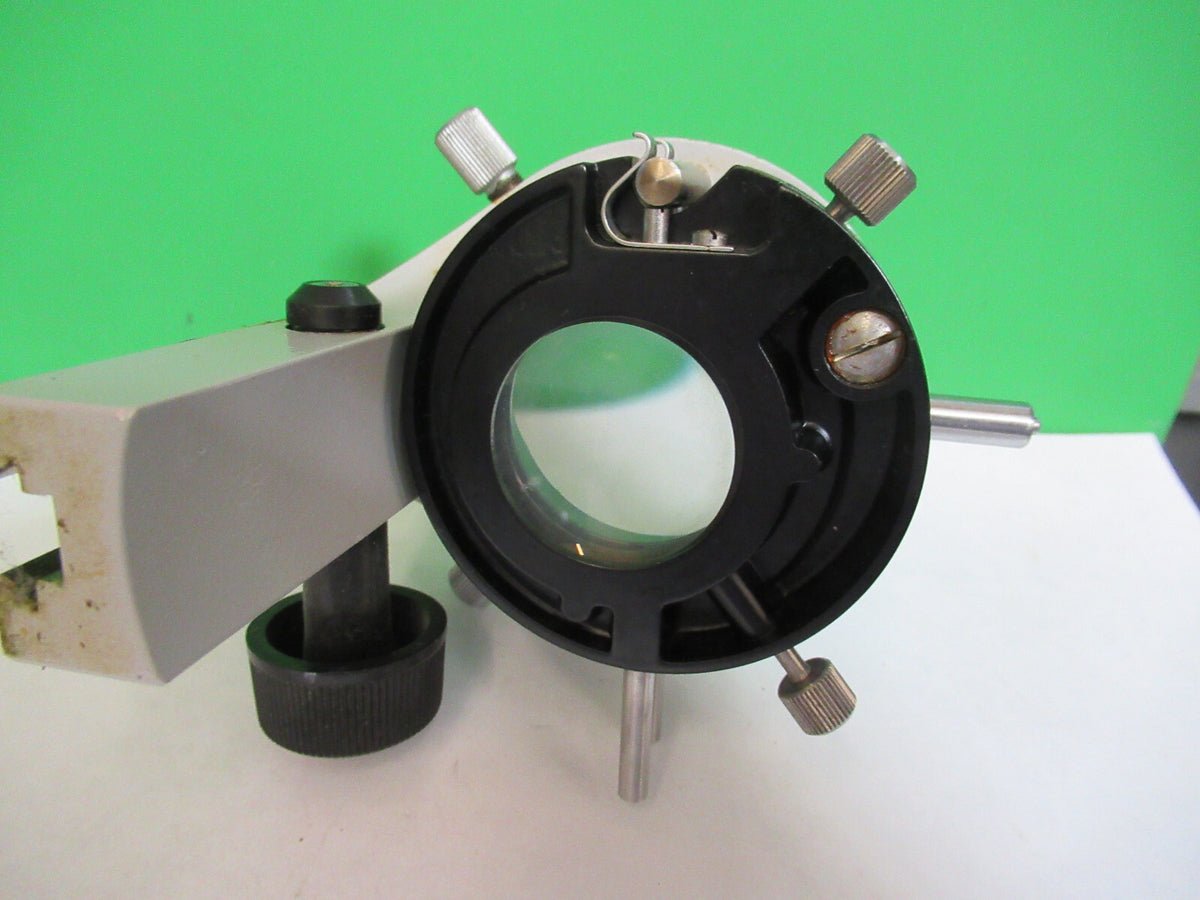 Carl Zeiss AG Germany Stage Support + Lenses Microscope Part