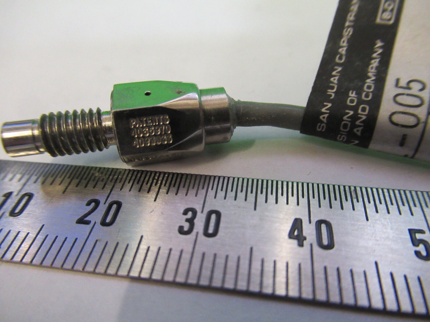 MEGGITT ENDEVCO PRESSURE SENSOR 500 PSI 8530A-500  AS PICTURED #z1-a-215