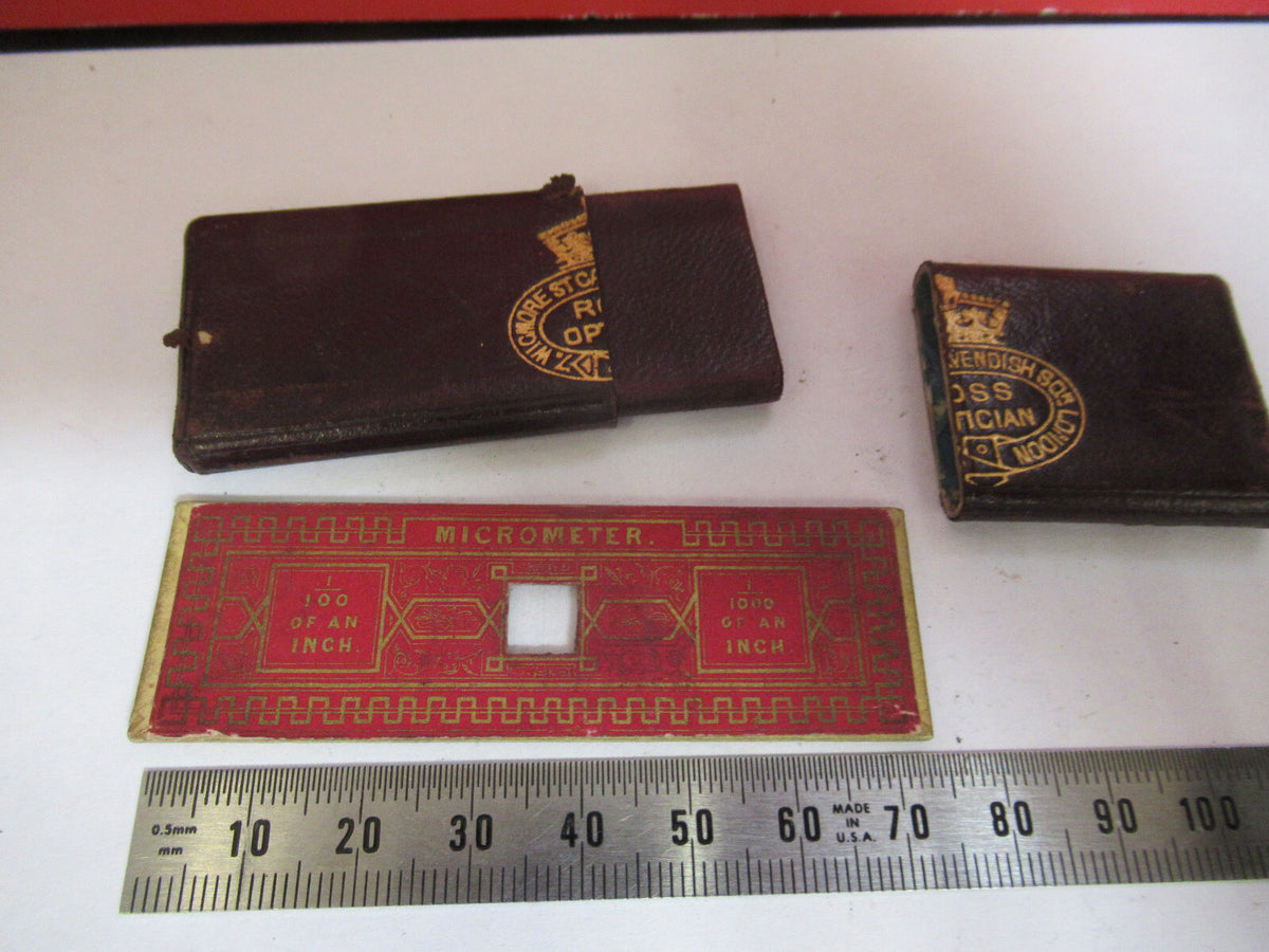 ANTIQUE CAVENDISH CALIBRATION MICROMETER MICROSCOPE PART AS PICTURED F8-A-54