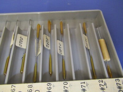 KALIBRIERTE PINS INSPEKTION METROLOGIE BOHRER ? 62 bis 80 WIE ABBILDUNG 9-A-41 EINSTELLEN