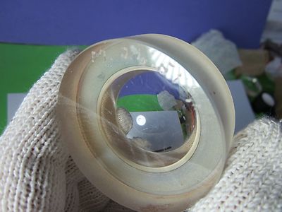 OPTICAL PLANO CONCAVE LENS MIL SPEC LASER OPTICS BIN #32-95-06