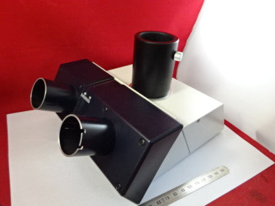 Leica Dmr Germany 551501 Trinocular Head Microscope Part Optics
