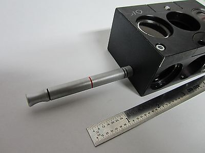 MICROSCOPE PART LEICA REICHERT POLYVAR INSERT DIC FILTER OPTICS BIN#F2-21