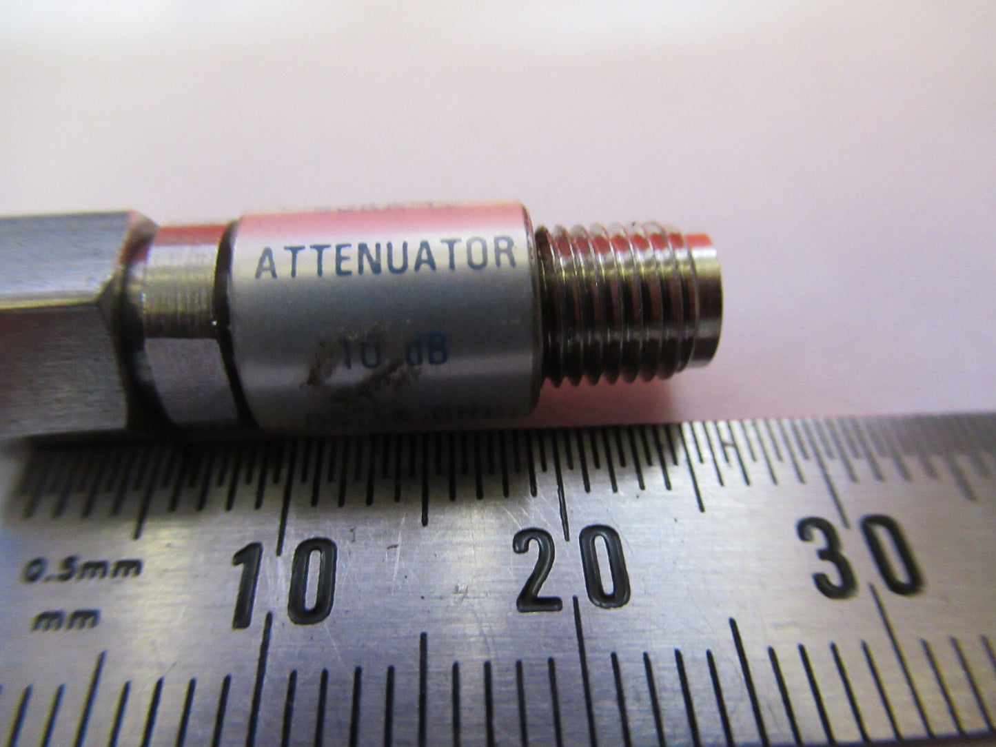 WILTRON ATTENUATOR 10 dB MICROWAVE RF FREQUENCY 18 GHz AS PICTURED T7-A-51