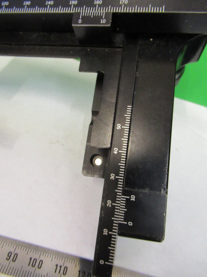 OLYMPUS JAPAN CLIPS XY STAGE MICROSCOPE PART AS PICTURED 82-A-52
