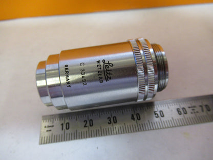 LEITZ GERMANY OBJECTIVE PL 40X /170 MICROSCOPE PART AS PICTURED Y3-A-66