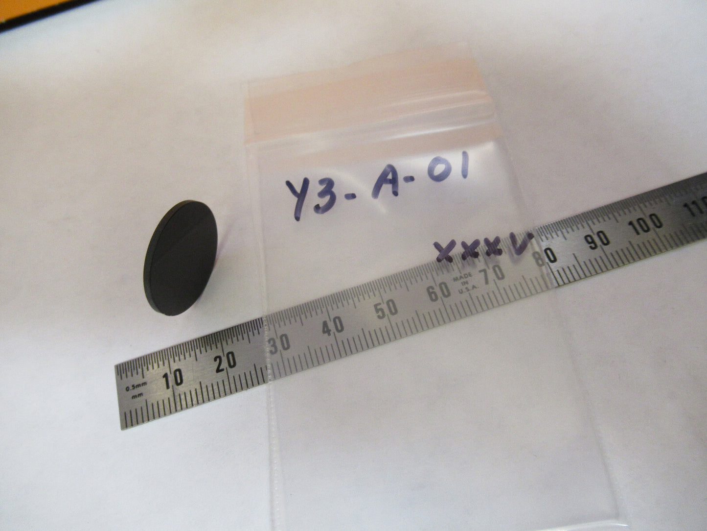 Optical Very Dark Glass Filter Laser Mil Spec Optics