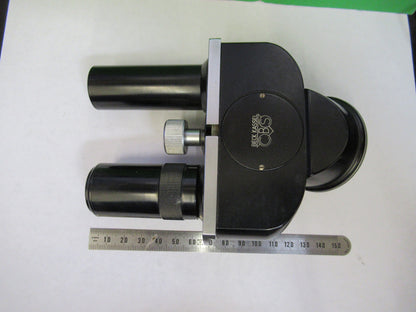 BECK KASSEL CBS GERMANY BINOCULAR HEAD MICROSCOPE PART AS PICTURED G8-A-03