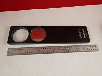 Microscope Part Olympus Slide U-DND-2 Neutral Filter Nd Optics B