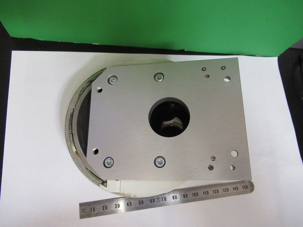 LEICA GERMANY DMRB SEVEN POSITION NOSEPIECE MICROSCOPE PART AS PICTURED 80-B-29