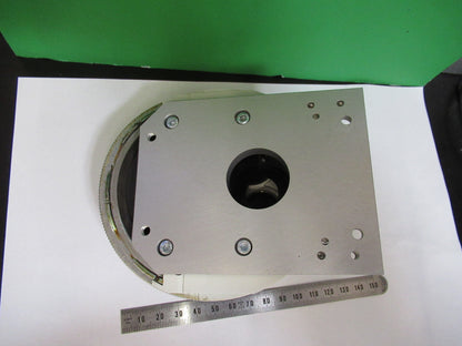 LEICA GERMANY DMRB SEVEN POSITION NOSEPIECE MICROSCOPE PART AS PICTURED 80-B-29