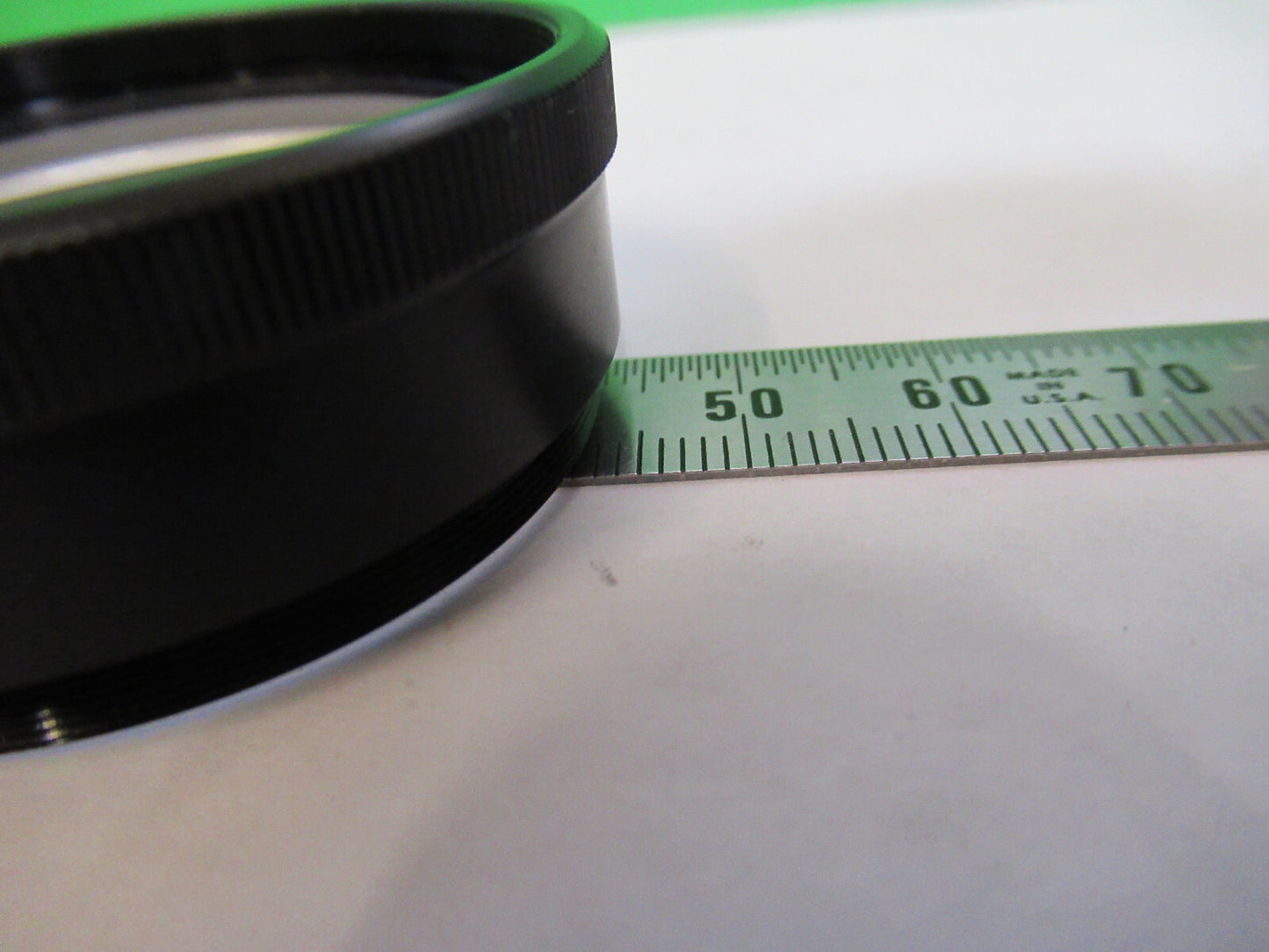 NIKON JAPAN OPTICS STEREO OBJECTIVE A.L.7 MICROSCOPE PART AS PICTURED S1-B-106
