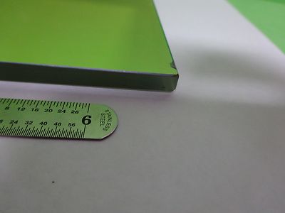 LARGE OPTICAL RECTANGULAR MIL SPEC  MIRROR LASER OPTICS AS IS BIN#Y3-30