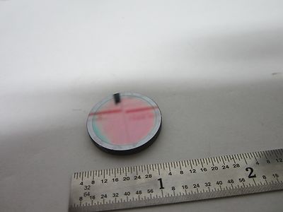 SILICON WAFER THICK OPTICAL INFRARED MIRROR ROUND LASER OPTICS AS IS BIN#F5-24