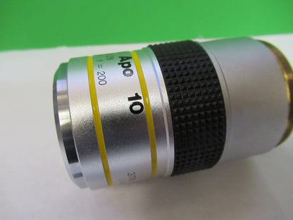 MITUTOYO APO PLAN OPTICS 10X INFINITY OBJECTIVE 378-833 MICROSCOPE PART U8-B-09