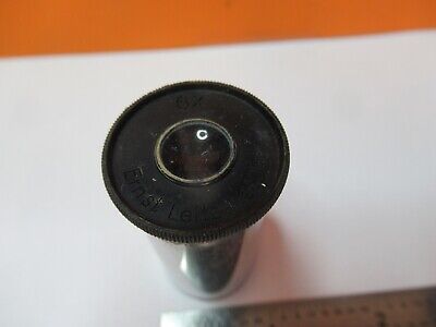 ANTIQUE ERNST LEITZ GERMAN EYEPIECE 6X MICROSCOPE PART AS PICTURED &W8-A-54