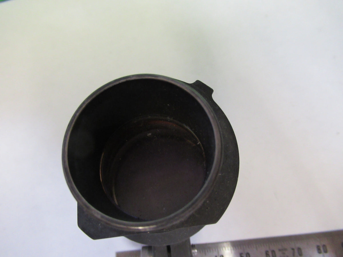 OPTICAL MIL SPEC HEAVY LENS ASSEMBLY LASER OPTICS AS PICTURED X7-A-62