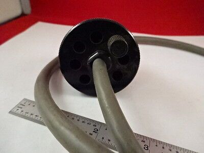 FÜR TEILE MIKROSKOP-ERSATZLAMPENKABEL ILLUMINATOR UNBEKANNTER HERSTELLER WIE IST #R6-B-33