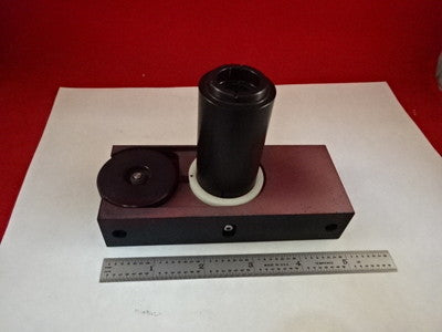 MICROSCOPE PART POLYVAR REICHERT LEICA DIAPHRAGM IRIS OPTICS AS IS B#Q2-A-10