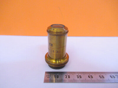 CARL ZEISS aa GERMANY OBJECTIVE OPTICS LENS MICROSCOPE PART AS PICTURED &H1-B-16