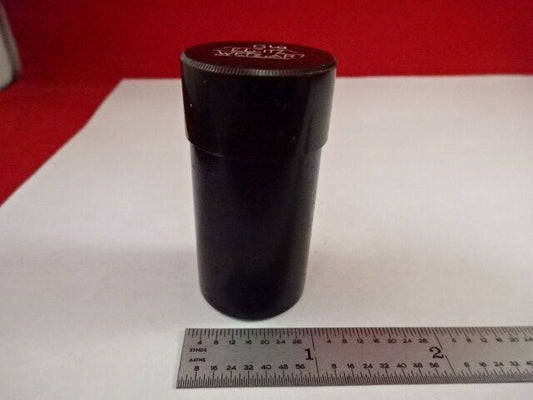 EMPTY LEITZ GERMANY OBJECTIVE CONTAINER [6Lg] MICROSCOPE PART AS IS Dwr#4-DT