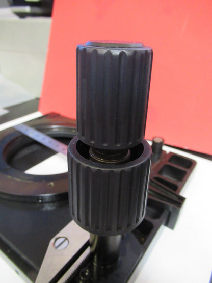 LEICA LEITZ GERMANY DMRB XY STAGE TABLE MICROSCOPE PART AS PICTURED T8-b-16