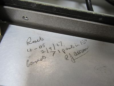 RACAL ENGLAND MA259F SULZER QUARTZ FREQUENCY STANDARD  RARE  AS IS BIN#TA-2