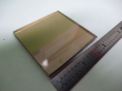 OPTICAL PYROCERAMIC GLASS FILTER LASER OPTICS AS IS BIN#X8-74
