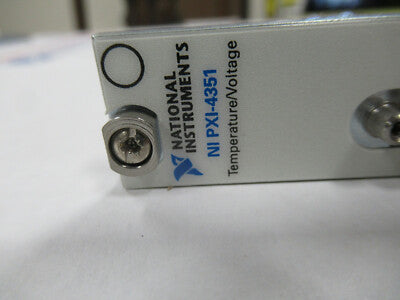 NATIONAL INSTRUMENTS NI PXI-4351 BOARD MODULE AS PICTURED &3K-FT-47
