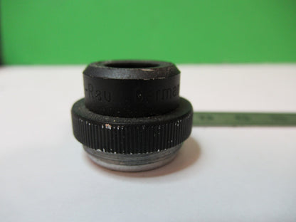 ROLYN GERMANY OBJECTIVE 2.5X LENS  MICROSCOPE PART AS PICTURED T5-A-91