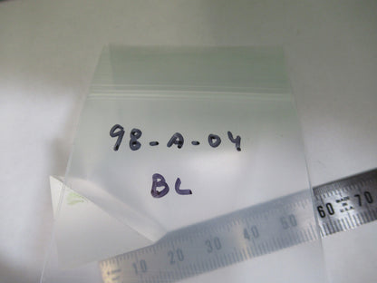 BAUSCH LOMB GLASS PRISM OPTICS MICROSCOPE OPTICAL PART AS PICTURED 98-A-04