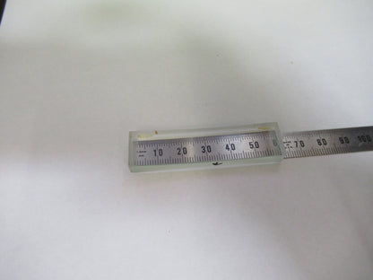 OPTICAL RECTANGULAR LENS BI CONCAVE Bi CC LASER OPTICS AS PICTURED  &Z5-C-05