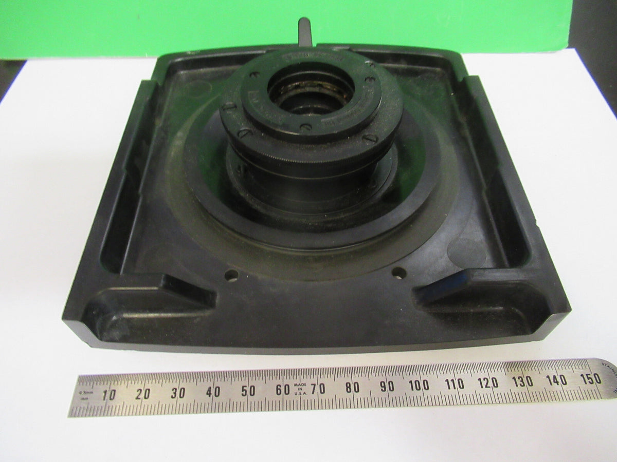 AMERICAN OPTICS AO SPENCER STAGE TABLE MICROSCOPE PART AS PICTURED #S9-B-16