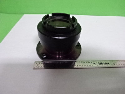 METALLOPLAN LEITZ MICROSCOPE PART LENS + DIAPHRAGM IRIS OPTICS AS IS #4T-B-15