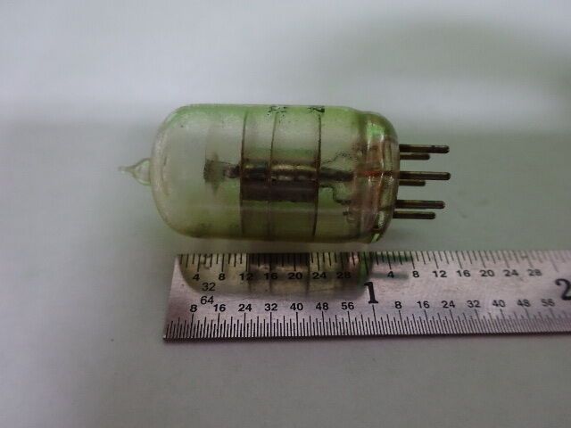 ANTIQUE QUARTZ BLILEY ELECTRIC GLASS PACKAGE + GETTER  FREQUENCY CONTROL #AQ-57