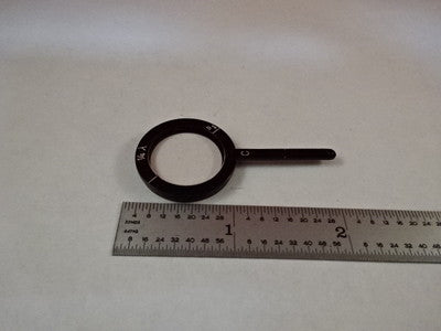 MICROSCOPE PART ZEISS POLARIZER RETARDER SLIDE POL OPTICS AS IS #T2-B-13