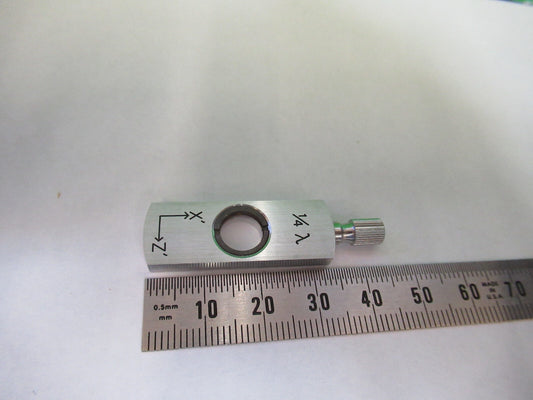 Unitron Pol Slide 1/4 Lambda Pol Optics Microscope Part