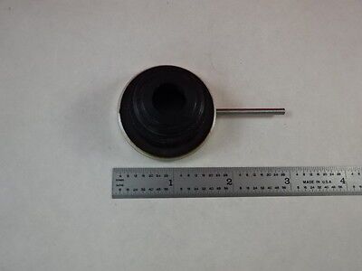 CONDENSER DIAPHRAGM IRIS UNKNOWN MICROSCOPE OPTICS AS PICTURED &E3-B-01